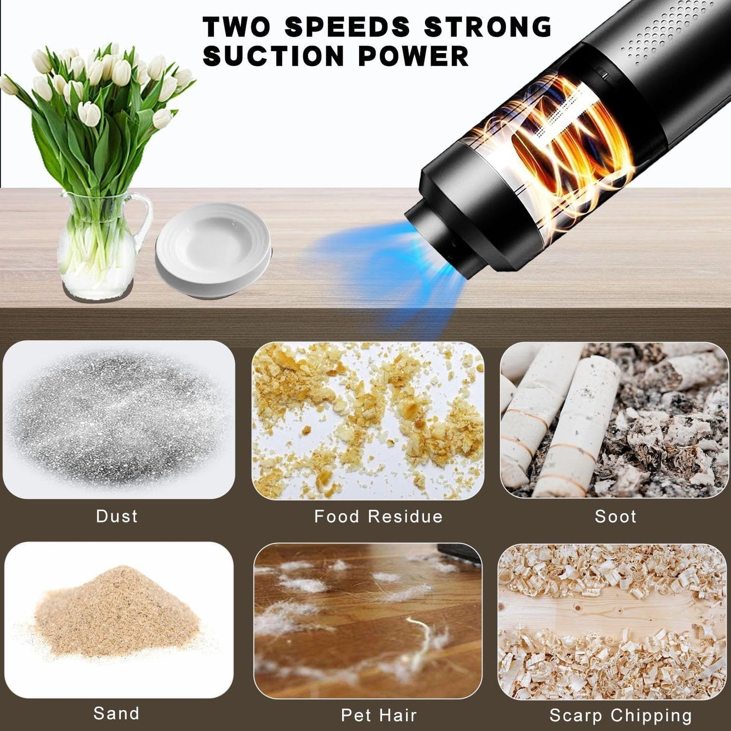 The 60-Second Clean cleaning a cup holder